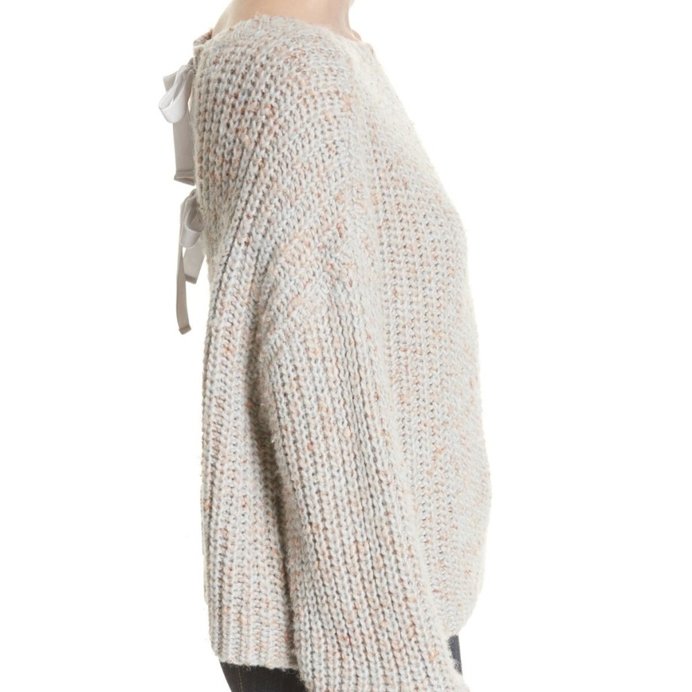 NWT CINQ A SEPT Cierra Tie Back Sweater - Picture 3 of 8